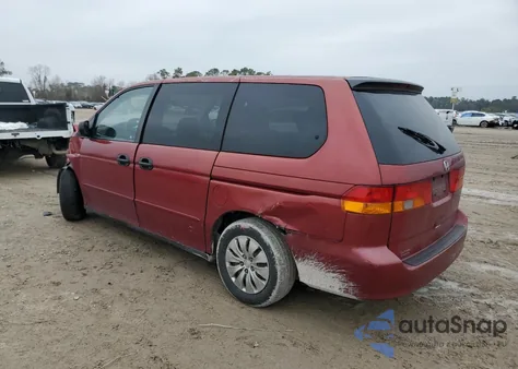 2003 Honda Odyssey Lx из США, поврежденный, VIN 5FNRL18573B112210